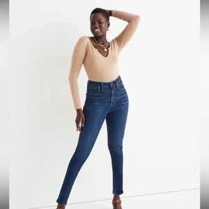 ISO Madewell high-rise, curvy skinny jeans